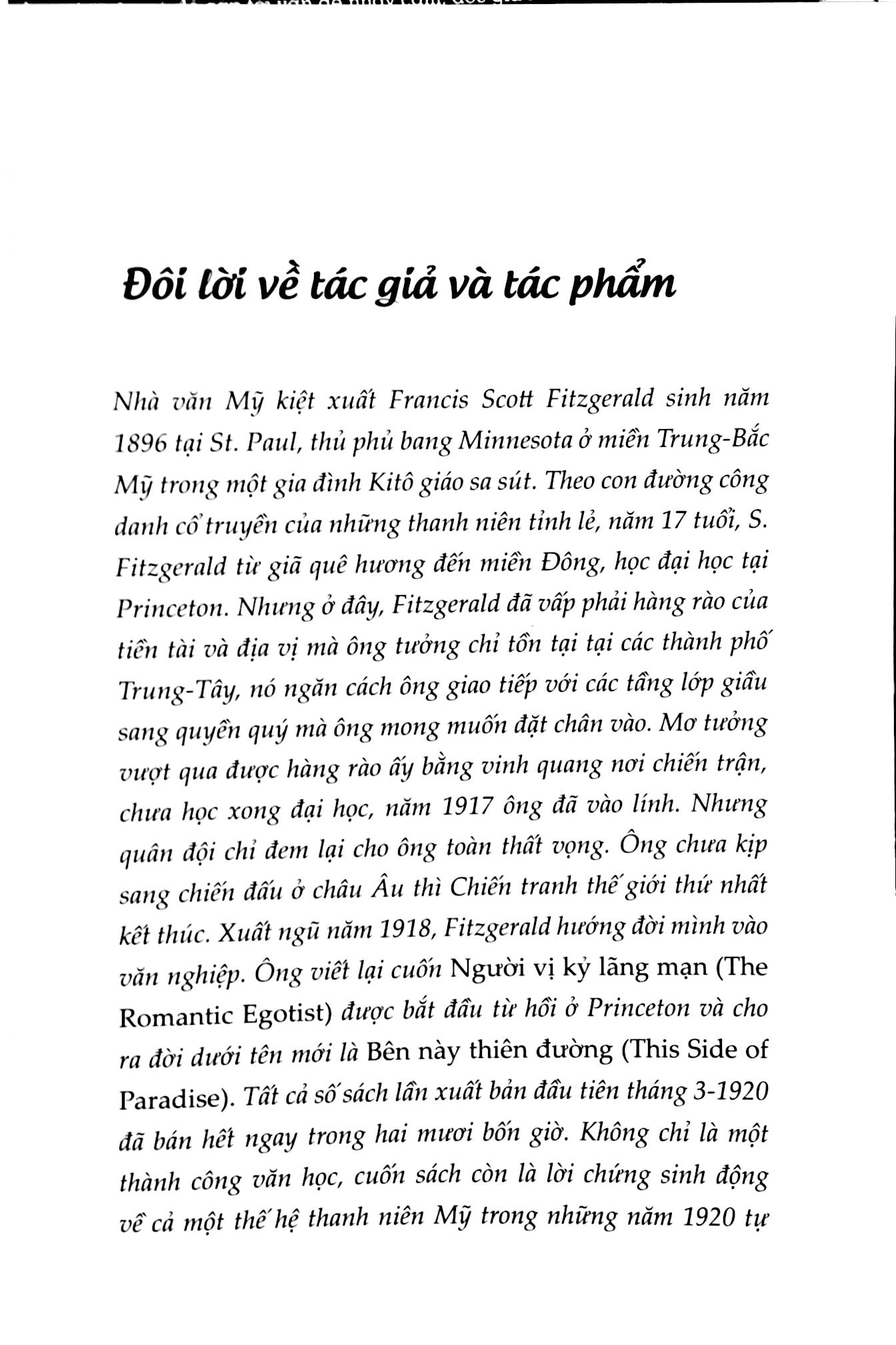 gatsby vĩ đại (song ngữ anh-việt) (tái bản 2023) - Ảnh 4