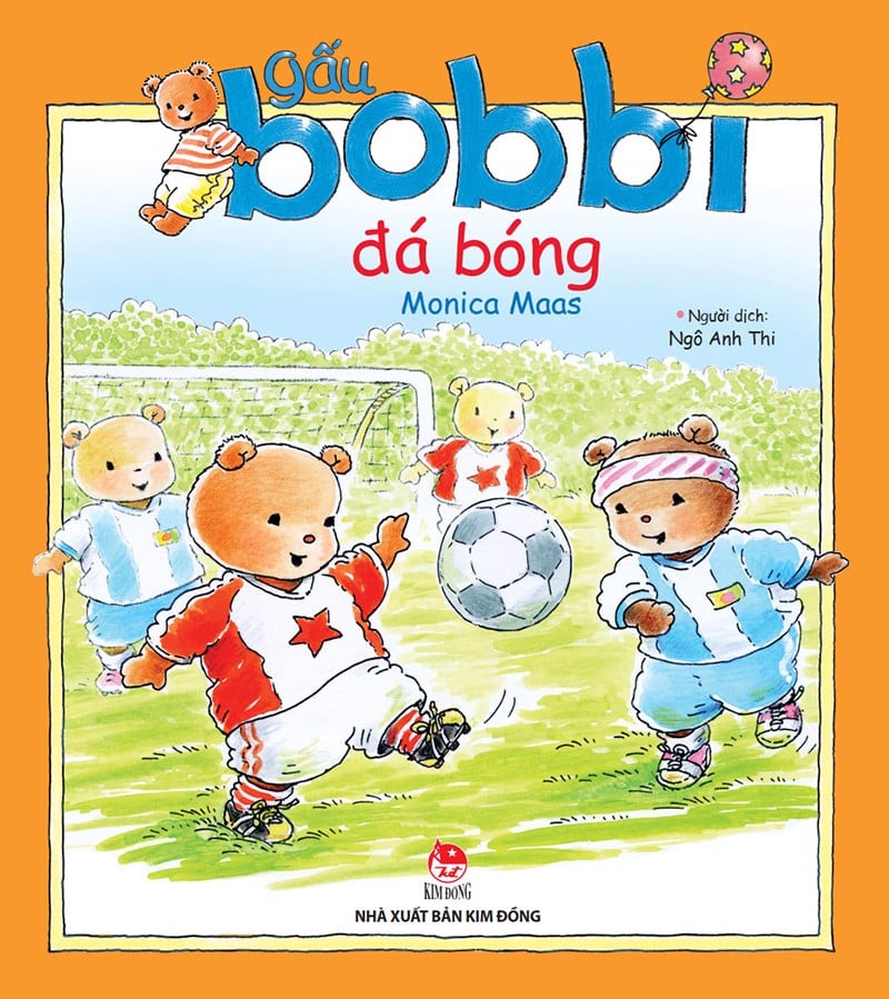 gấu bobbi đá bóng - Ảnh 3