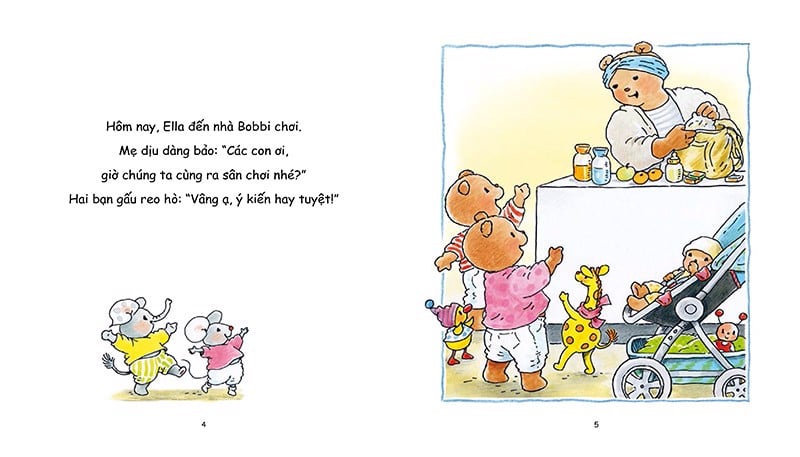 gấu bobbi đến sân chơi - Ảnh 4