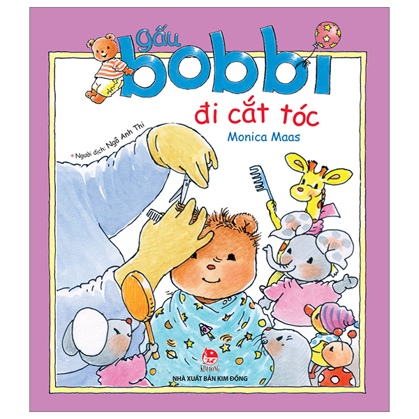gấu bobbi đi cắt tóc