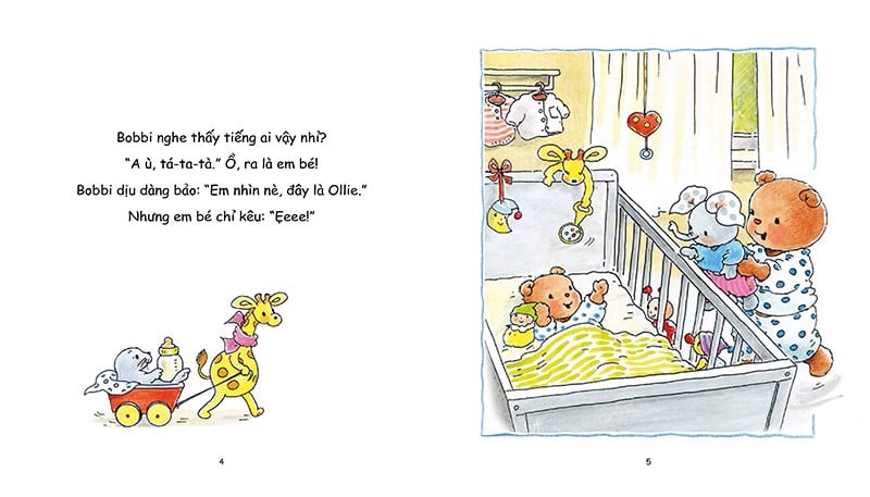 gấu bobbi và em bé - Ảnh 4