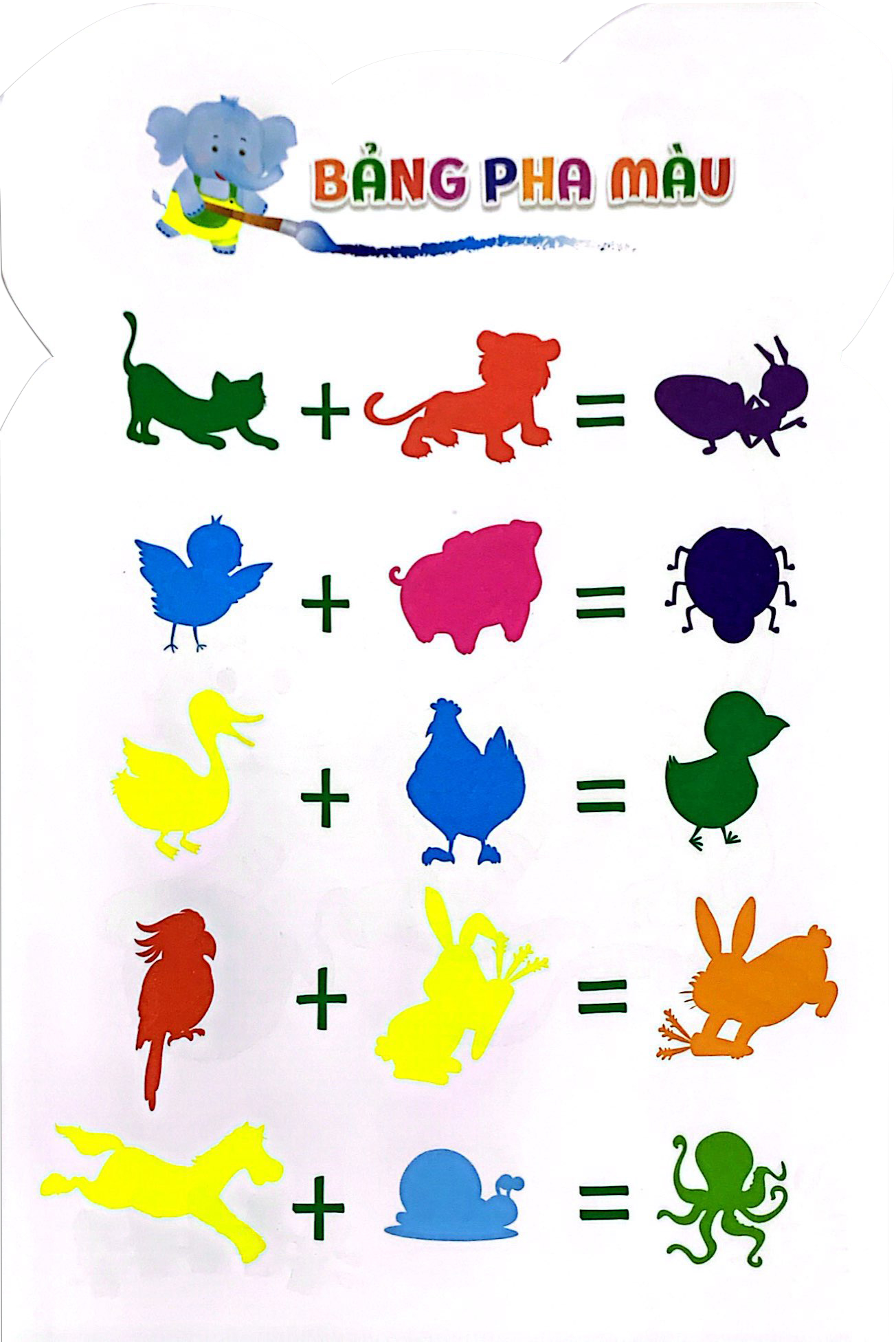 gấu con khéo tay - bé tô màu: động vật nuôi - Ảnh 3