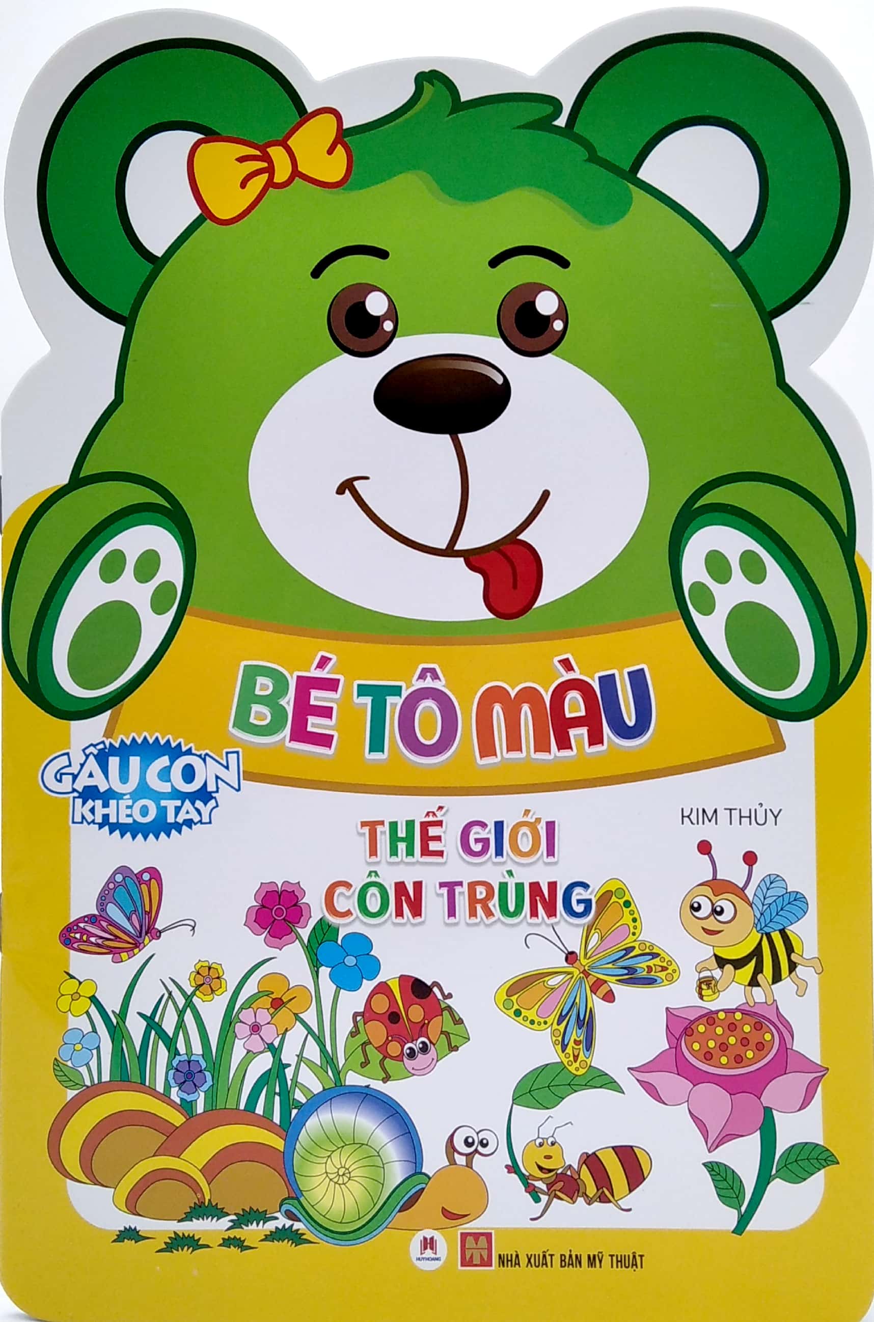 gấu con khéo tay - bé tô màu: thế giới côn trùng - Ảnh 2