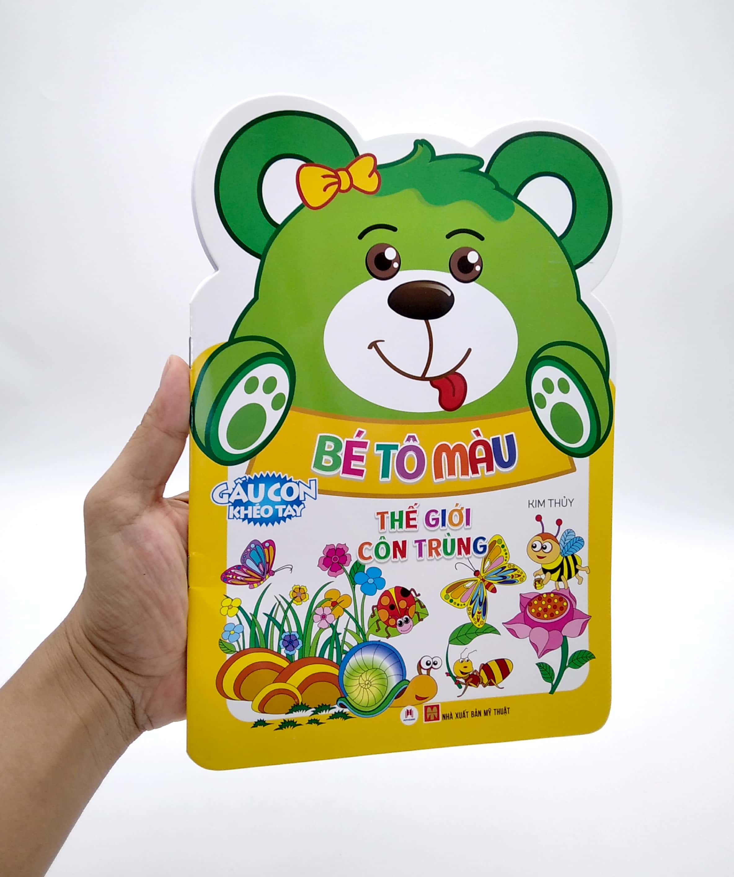 gấu con khéo tay - bé tô màu: thế giới côn trùng - Ảnh 7