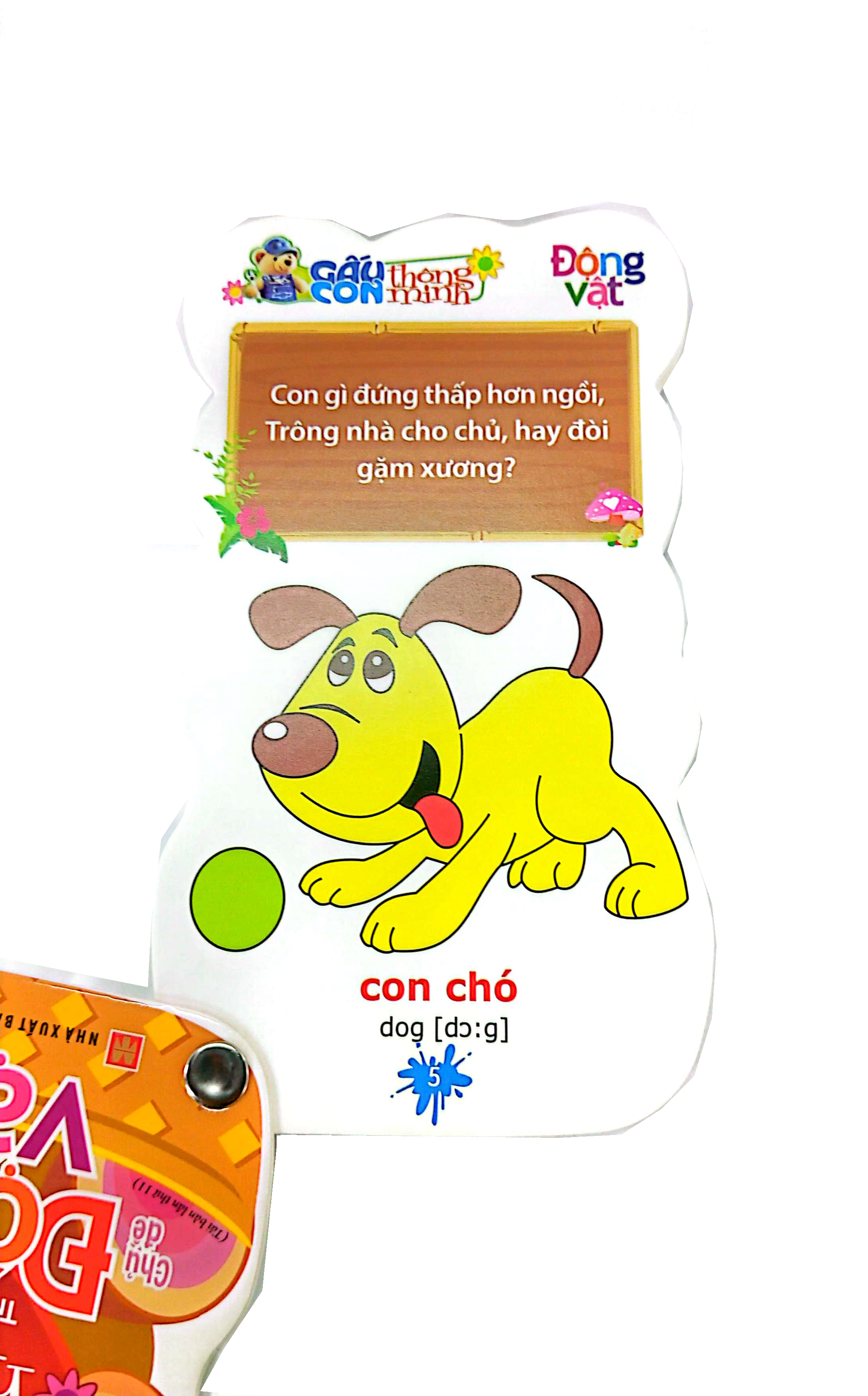 gấu con thông minh - dành cho trẻ mầm non - động vật (tái bản 2023) - Ảnh 4