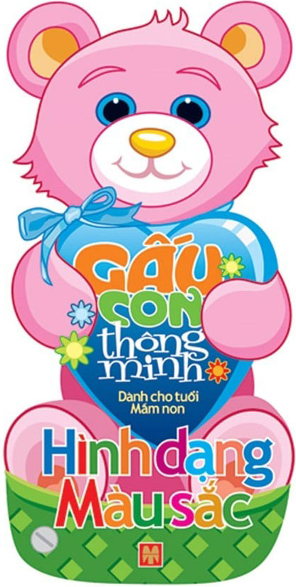 gấu con thông minh - dành cho trẻ mầm non - hình dạng, màu sắc (tái bản 2023) - Ảnh 2