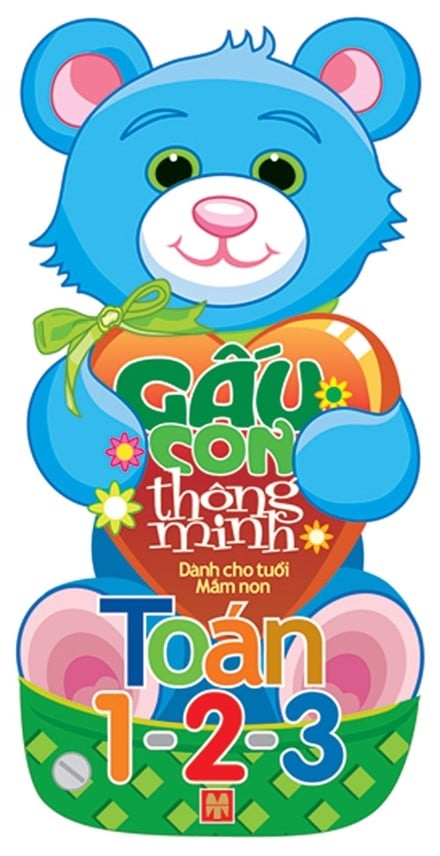 gấu con thông minh - dành cho trẻ mầm non - toán 1-2-3 (tái bản 2023) - Ảnh 2