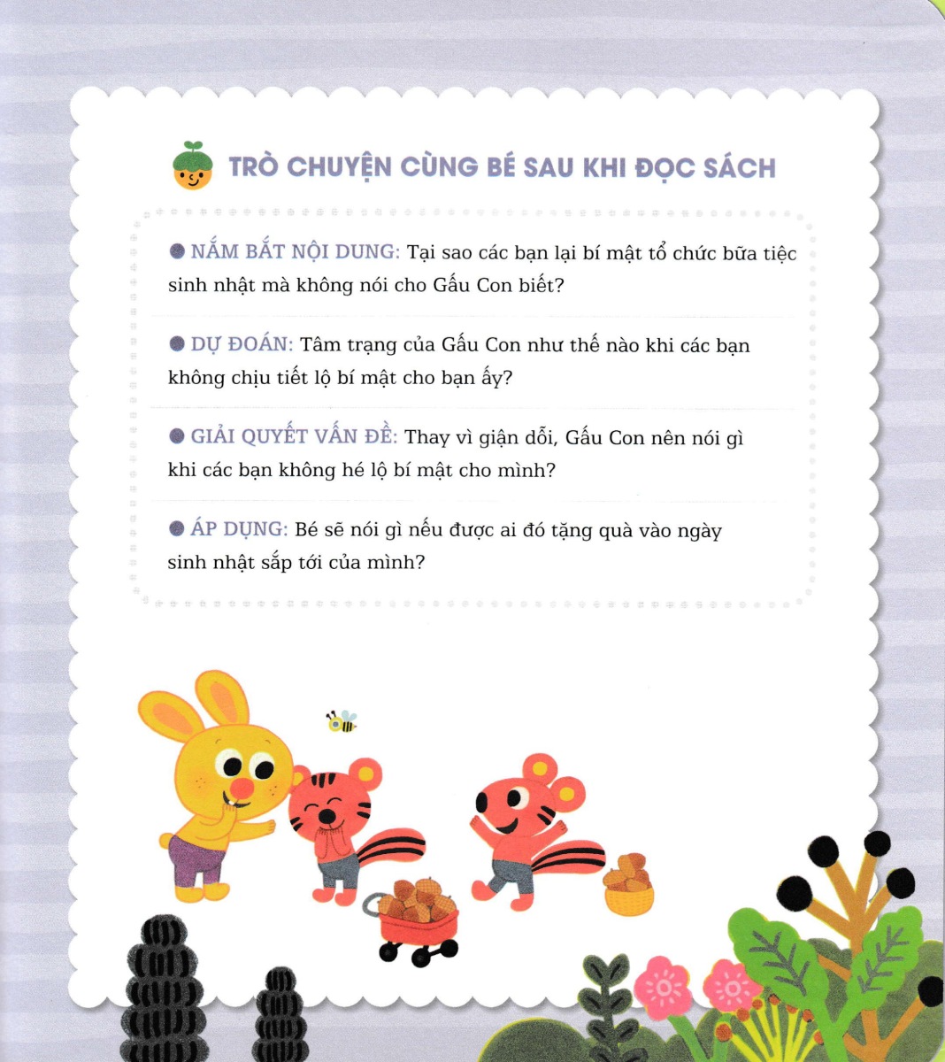 gấu con tinh nghịch - lòng tự trọng: suỵt! bí mật nhé! - Ảnh 6