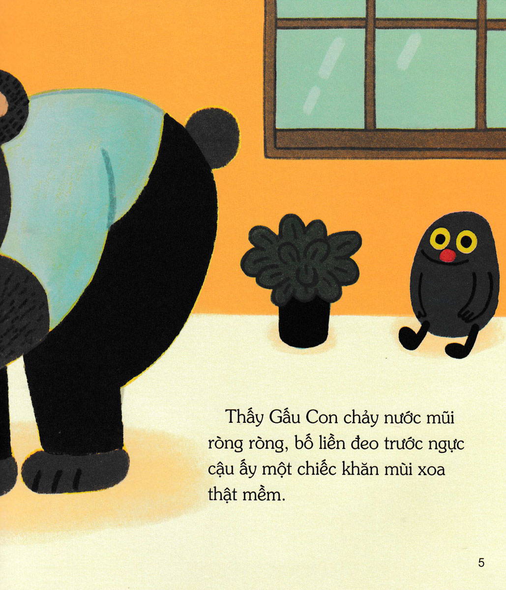 gấu con tinh nghịch - sự đồng cảm: gấu con bị cảm - Ảnh 6