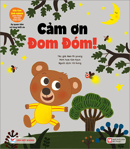 gấu con tinh nghịch - sự quan tâm và lòng biết ơn: cảm ơn đom đóm! - Ảnh 2