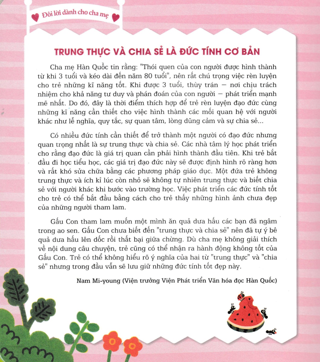 gấu con tinh nghịch - trung thực và chia sẻ: làm thế nào để ăn dưa hấu thật ngon? - Ảnh 5