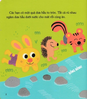 gấu con tinh nghịch - trung thực và chia sẻ - làm thế nào để ăn dưa hấu thật ngon? (tái bản 2024) - Ảnh 3