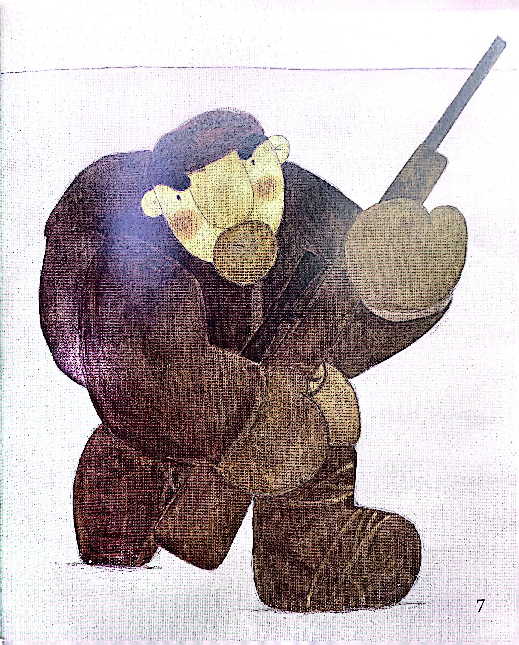 gấu koda - cái mũi đen - Ảnh 6