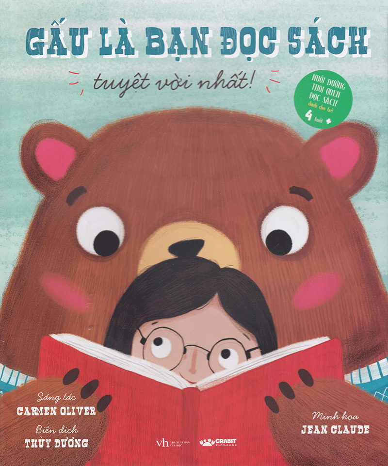 gấu là bạn đọc sách tuyệt với nhất (tái bản 2020) - Ảnh 2