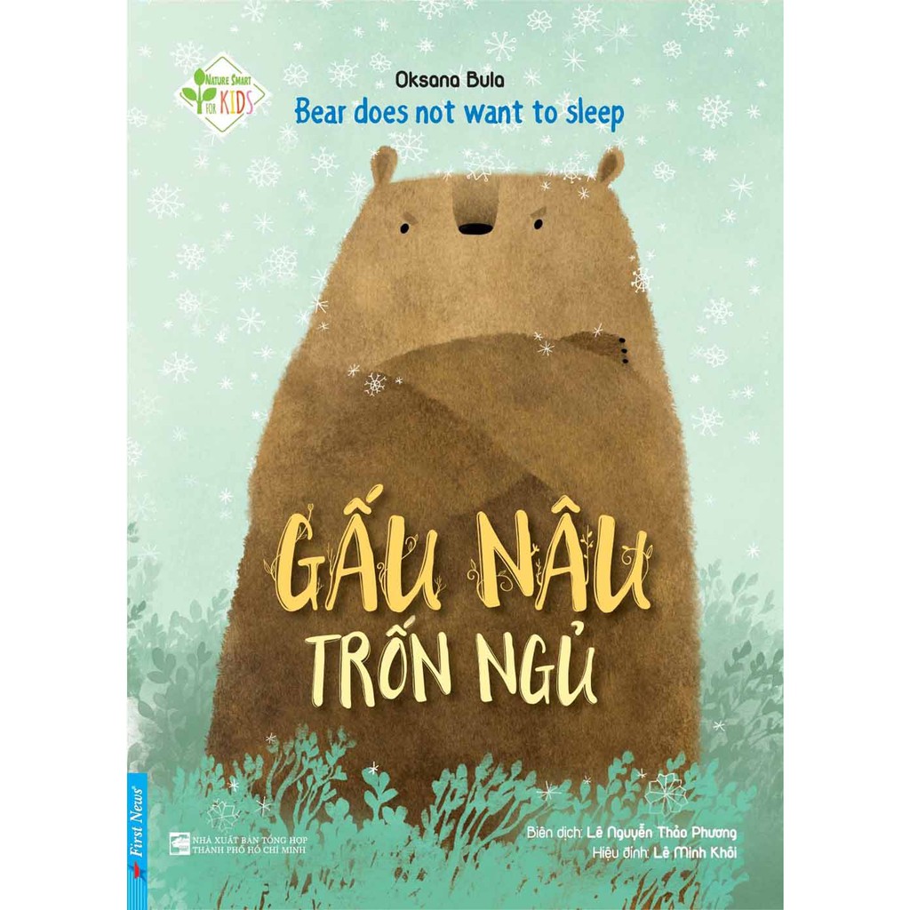 gấu nâu trốn ngủ - nature smart for kids - Ảnh 2