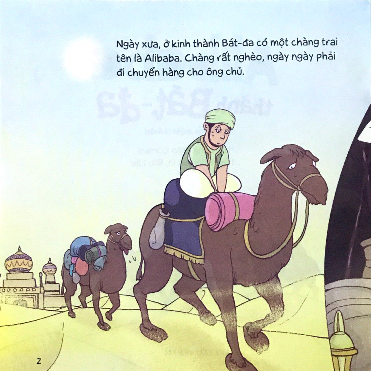 gấu xù kể chuyện - alibaba thành bát-đa - Ảnh 2