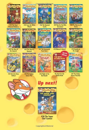 geronimo stilton# 57: the stinky cheese vacation - Ảnh 15