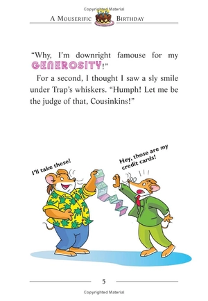 geronimo stilton #59: welcome to moldy manor - Ảnh 7