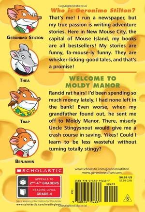 geronimo stilton #59: welcome to moldy manor - Ảnh 9