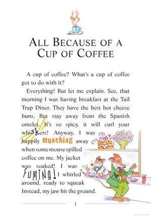 geronimo stilton - book 10 - all because of a cup of coffee - Ảnh 3
