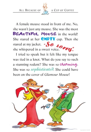 geronimo stilton - book 10 - all because of a cup of coffee - Ảnh 4