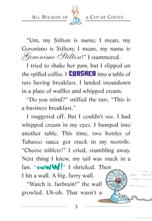 geronimo stilton - book 10 - all because of a cup of coffee - Ảnh 5