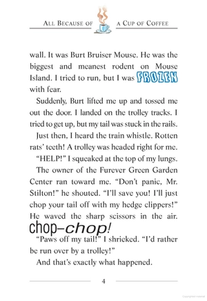 geronimo stilton - book 10 - all because of a cup of coffee - Ảnh 6