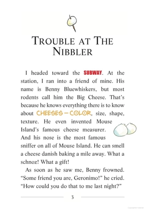 geronimo stilton - book 6 - paws off, cheddarface! - Ảnh 4