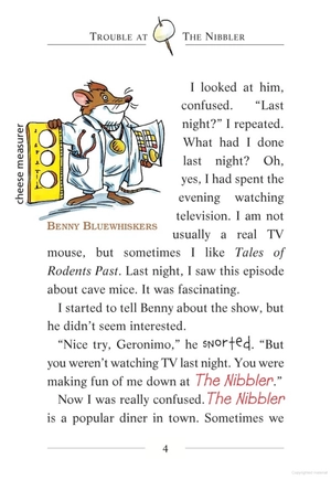 geronimo stilton - book 6 - paws off, cheddarface! - Ảnh 5