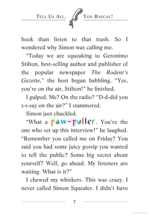 geronimo stilton - book 6 - paws off, cheddarface! - Ảnh 8