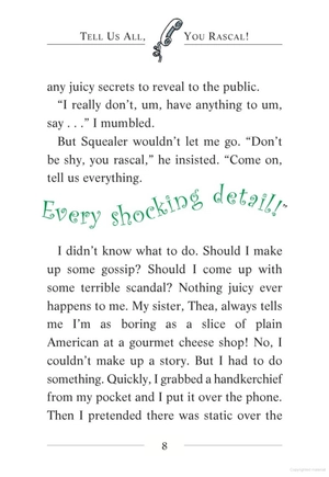 geronimo stilton - book 6 - paws off, cheddarface! - Ảnh 9