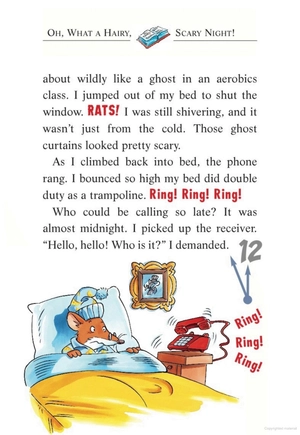 geronimo stilton - book 7 - red pizzas for a blue count - Ảnh 4