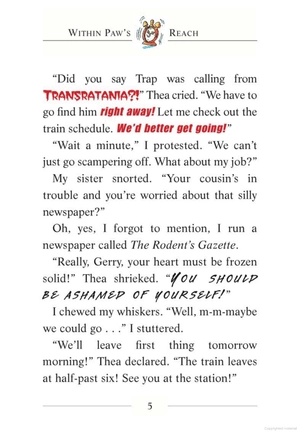 geronimo stilton - book 7 - red pizzas for a blue count - Ảnh 7