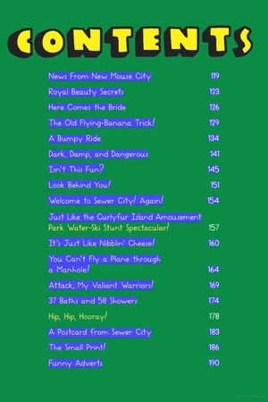 geronimo stilton graphic novel - book 1 - the sewer rat stink - Ảnh 3