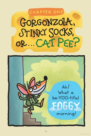 geronimo stilton graphic novel - book 1 - the sewer rat stink - Ảnh 4