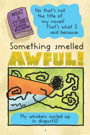 geronimo stilton graphic novel - book 1 - the sewer rat stink - Ảnh 6