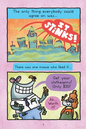 geronimo stilton graphic novel - book 1 - the sewer rat stink - Ảnh 8