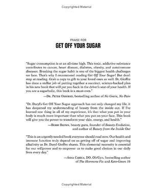 get off your sugar: burn the fat, crush your cravings, and go from stress eating to strength eating - Ảnh 3