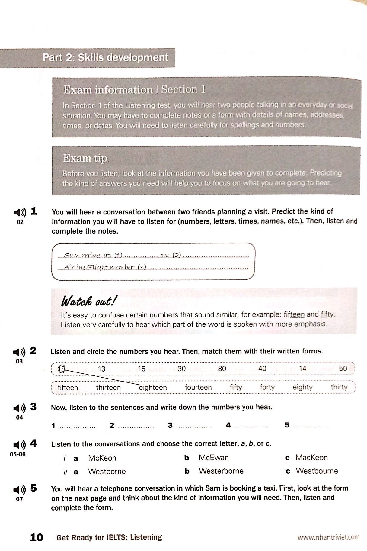 get ready for ielts - listening (pre - intermediate) - Ảnh 4