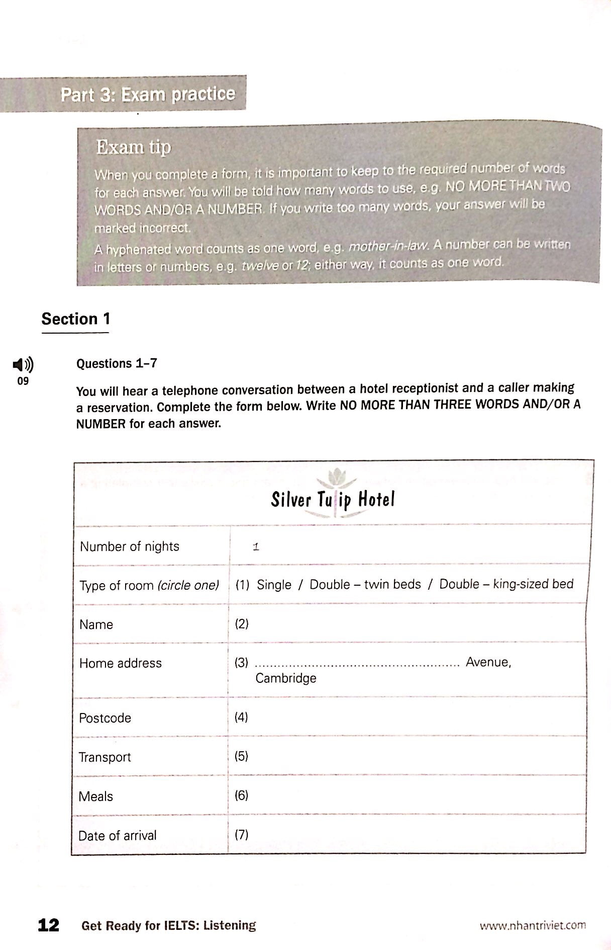 get ready for ielts - listening (pre - intermediate) - Ảnh 6