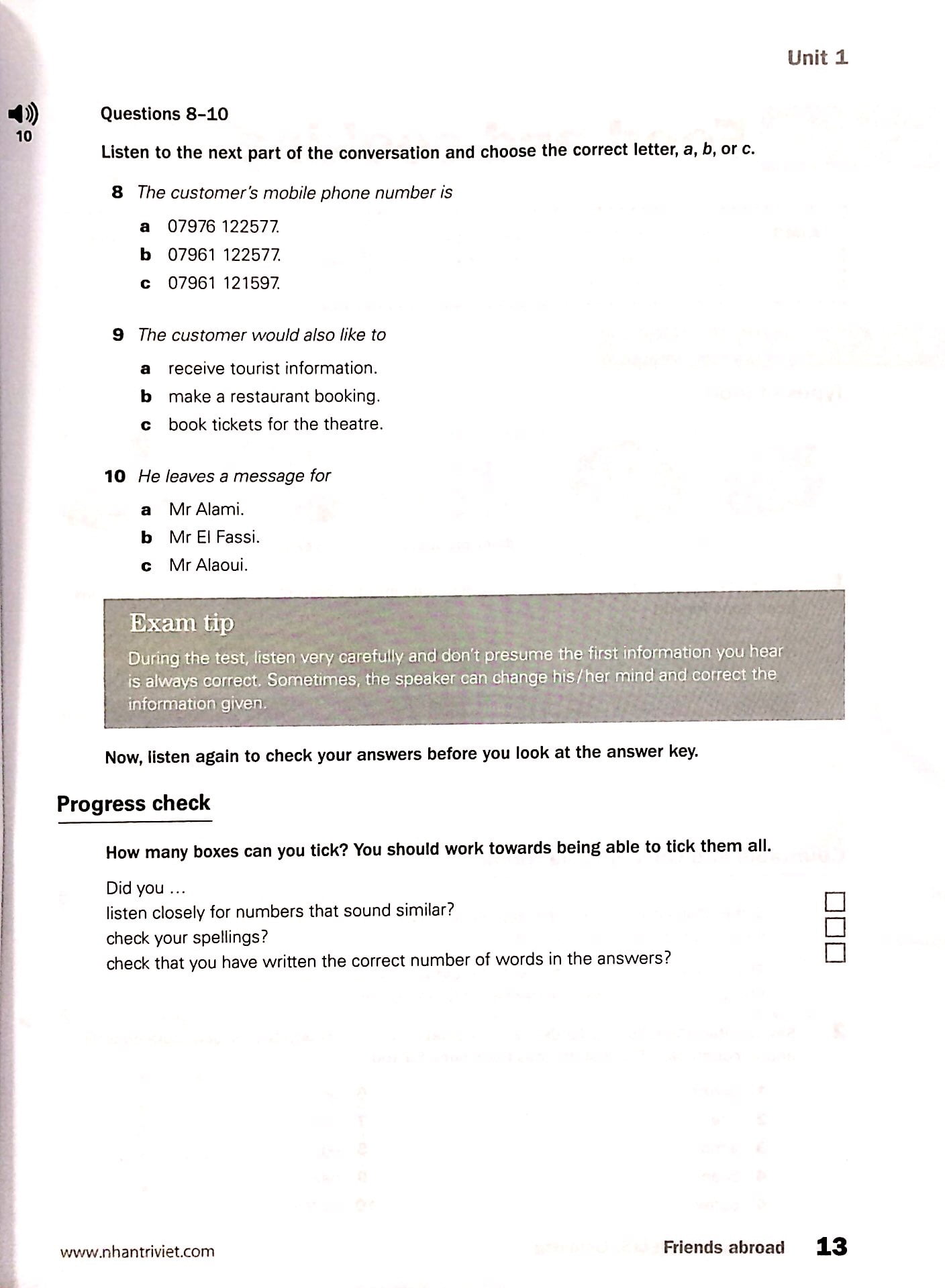 get ready for ielts - listening (pre - intermediate) - Ảnh 7