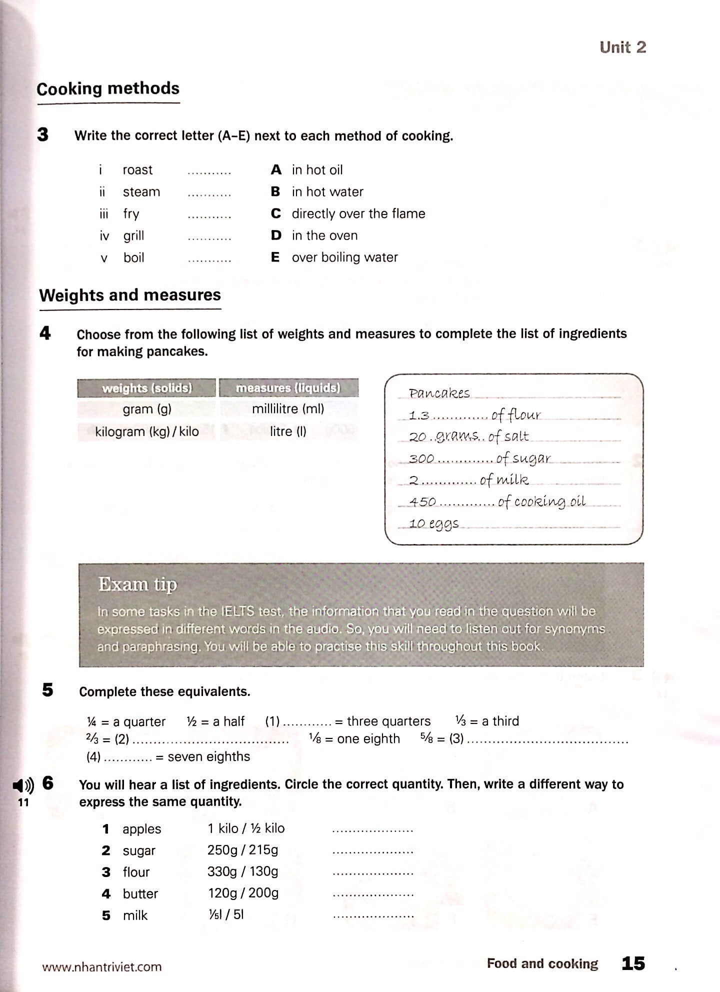 get ready for ielts - listening (pre - intermediate) - Ảnh 9