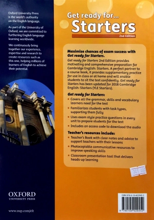 get ready for starters: sb with downloadable audio: maximize chances of exam - Ảnh 10