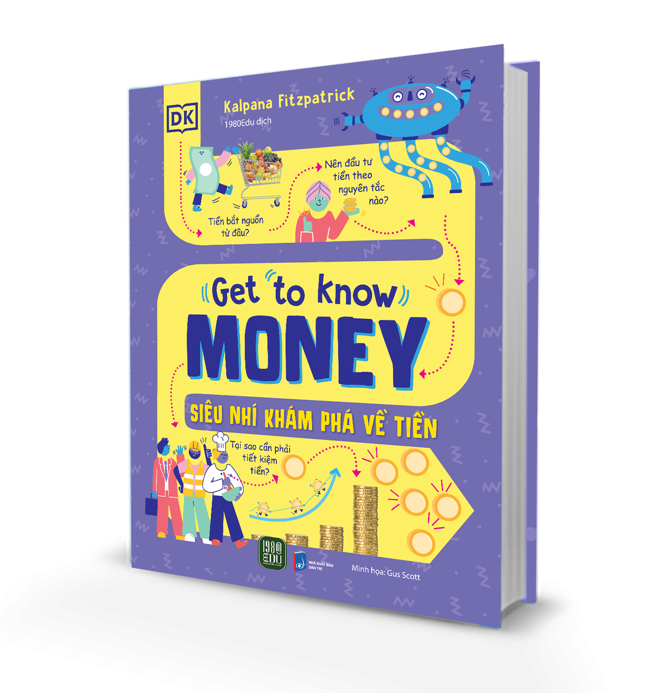 get to know money - siêu nhí khám phá về tiền - bìa cứng - Ảnh 3