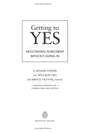 getting to yes: negotiating an agreement without giving in - Ảnh 2