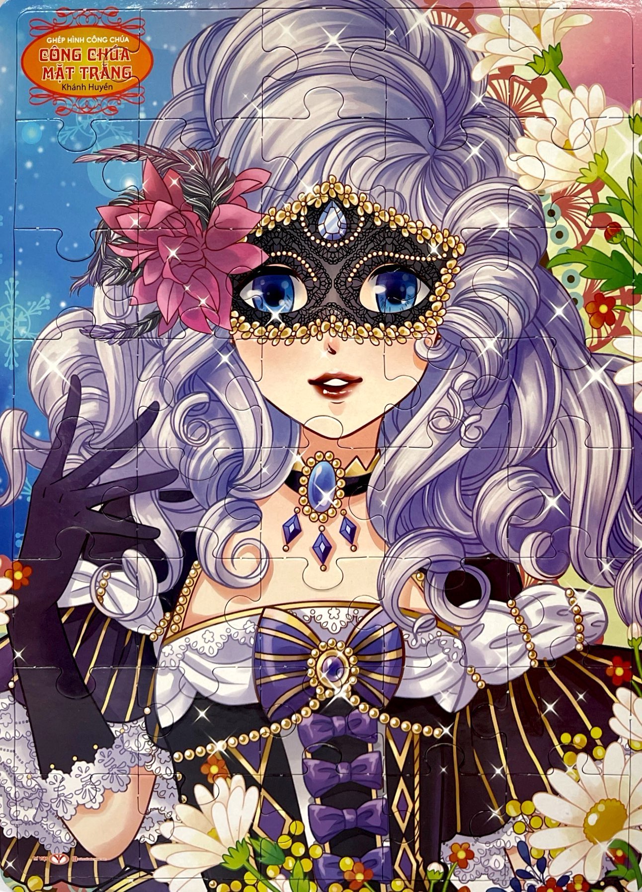 ghép hình công chúa - công chúa mặt trăng - Ảnh 2