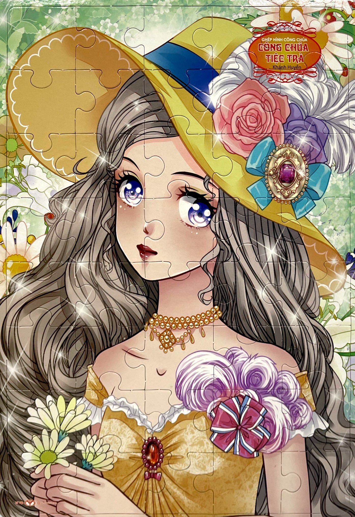 ghép hình công chúa - công chúa tiệc trà - Ảnh 2