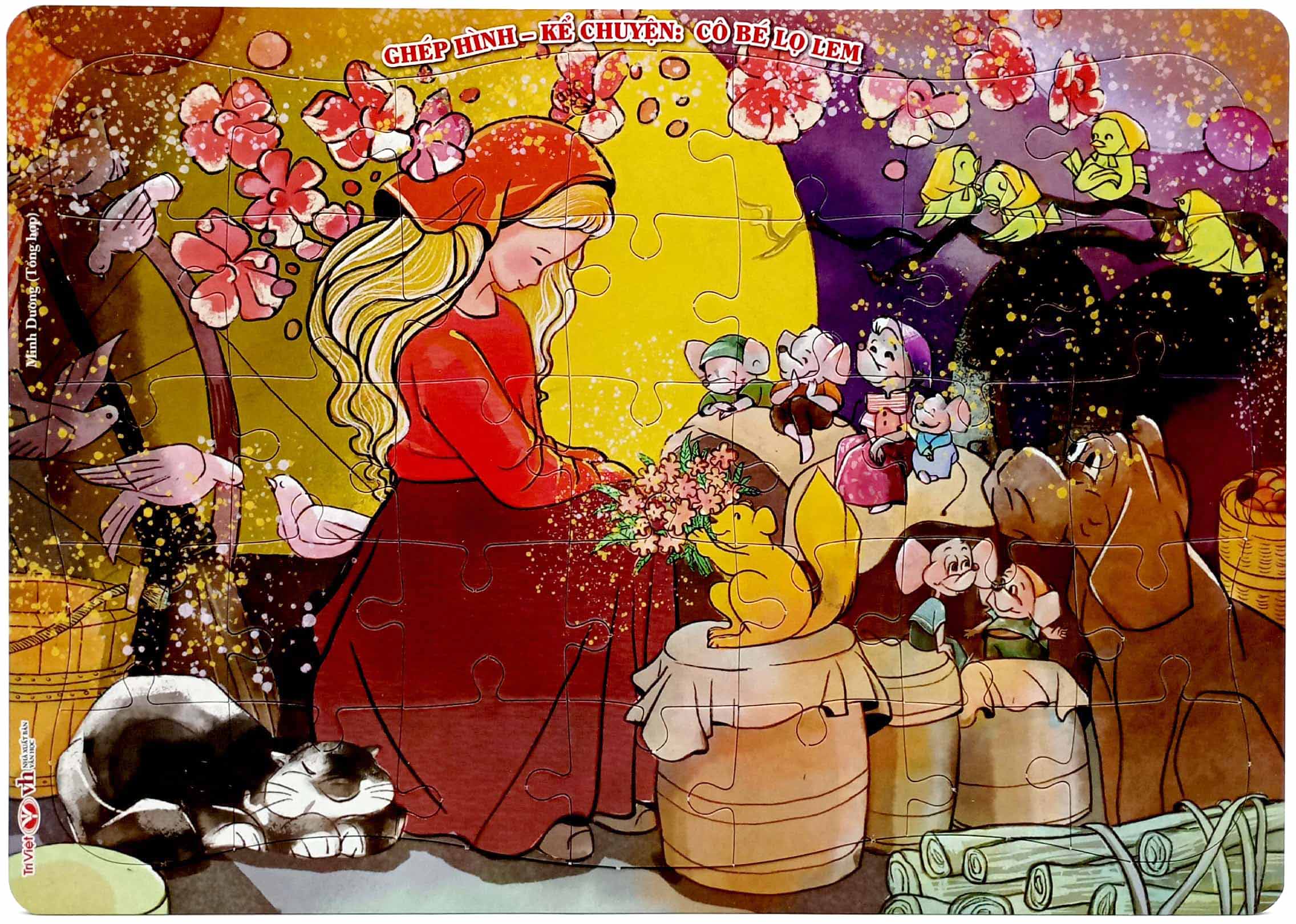 ghép hình - kể chuyện: cô bé lọ lem - Ảnh 2