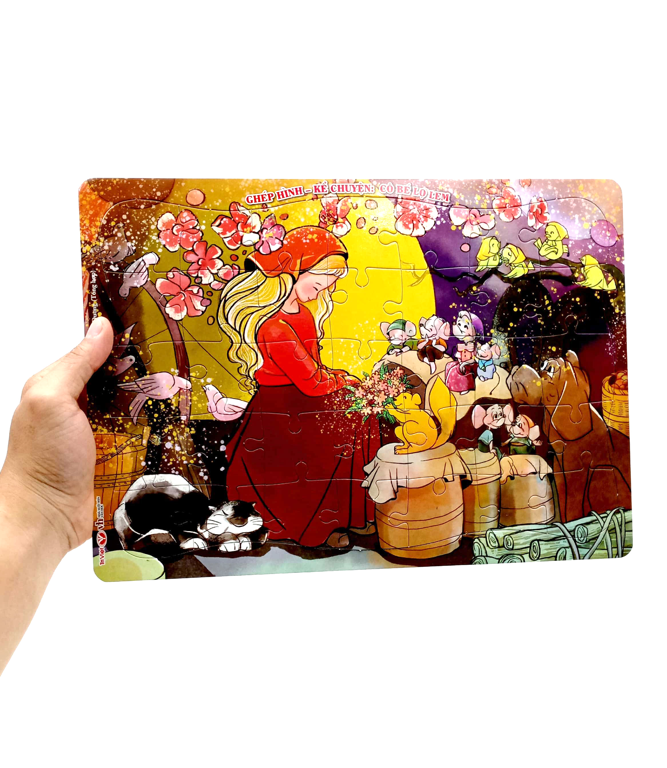 ghép hình - kể chuyện: cô bé lọ lem - Ảnh 4