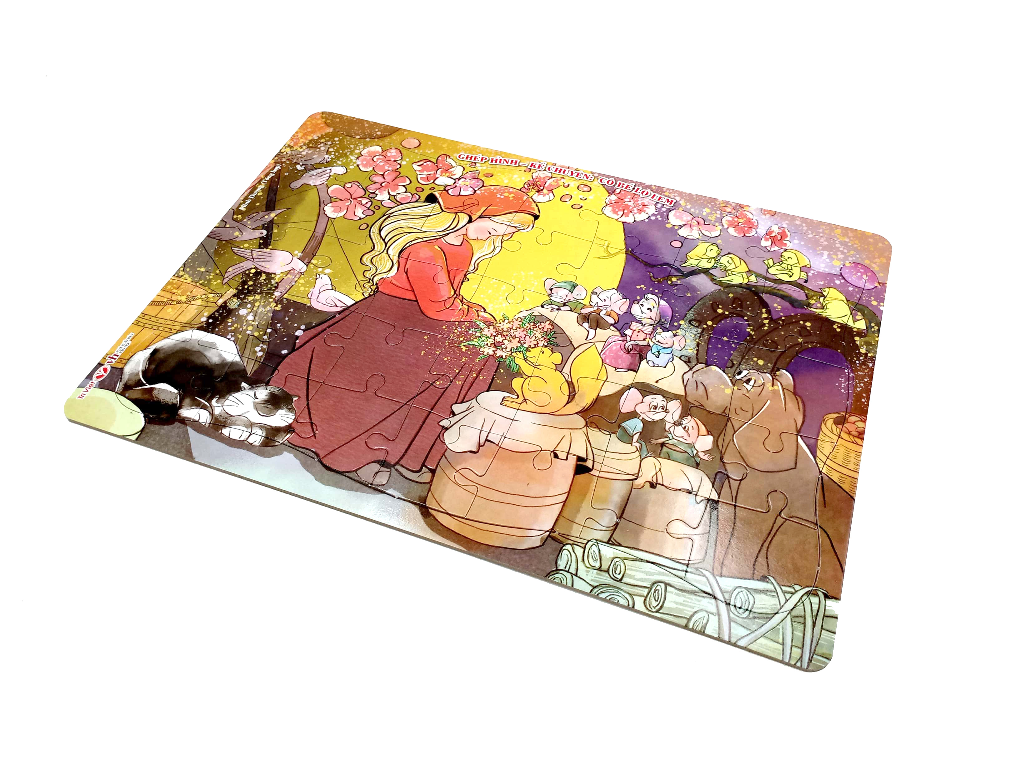 ghép hình - kể chuyện: cô bé lọ lem - Ảnh 5